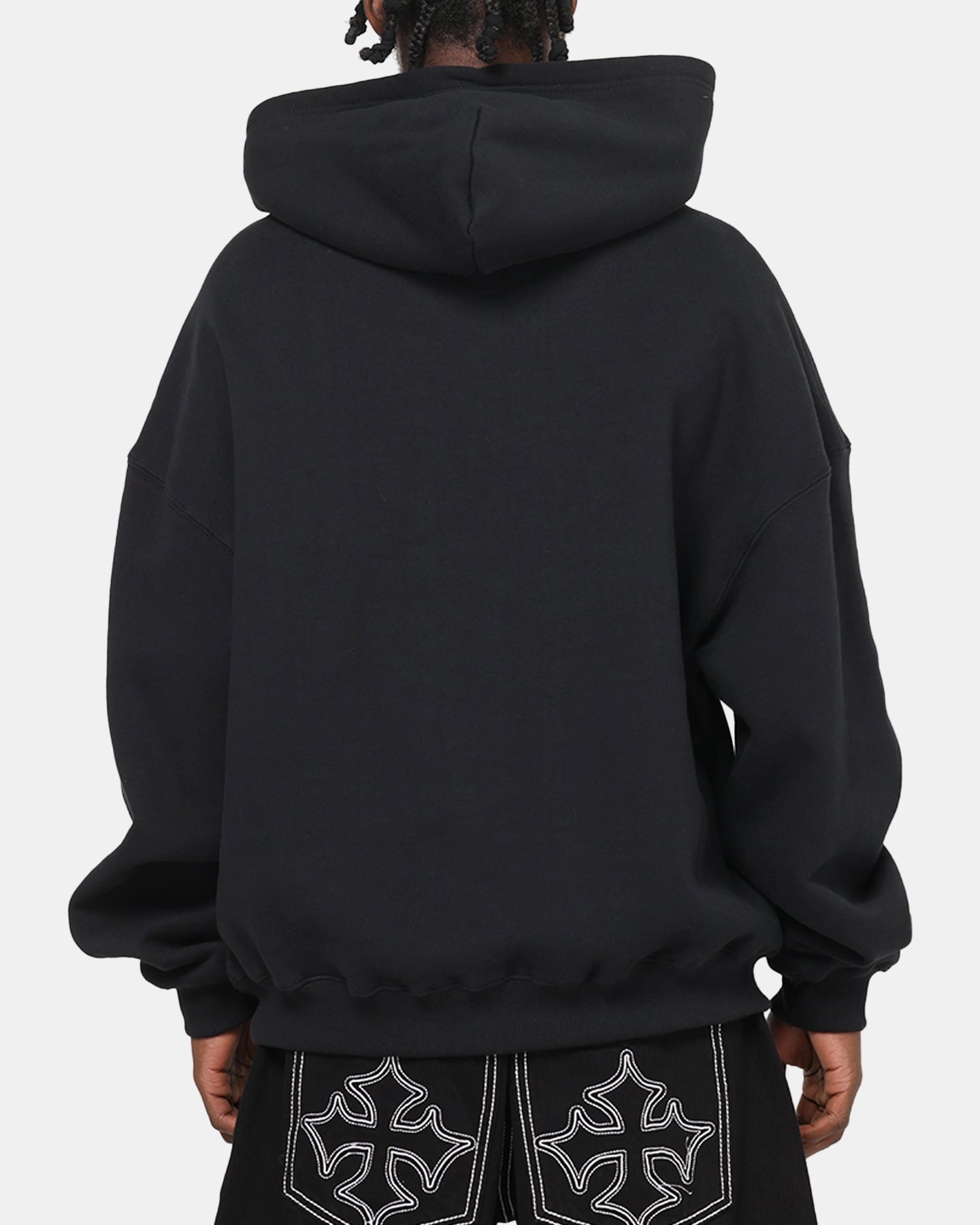 Mitchell & Ness Los Angeles Dodgers Rhinestone Hoodie Faded Black HoodedVersion