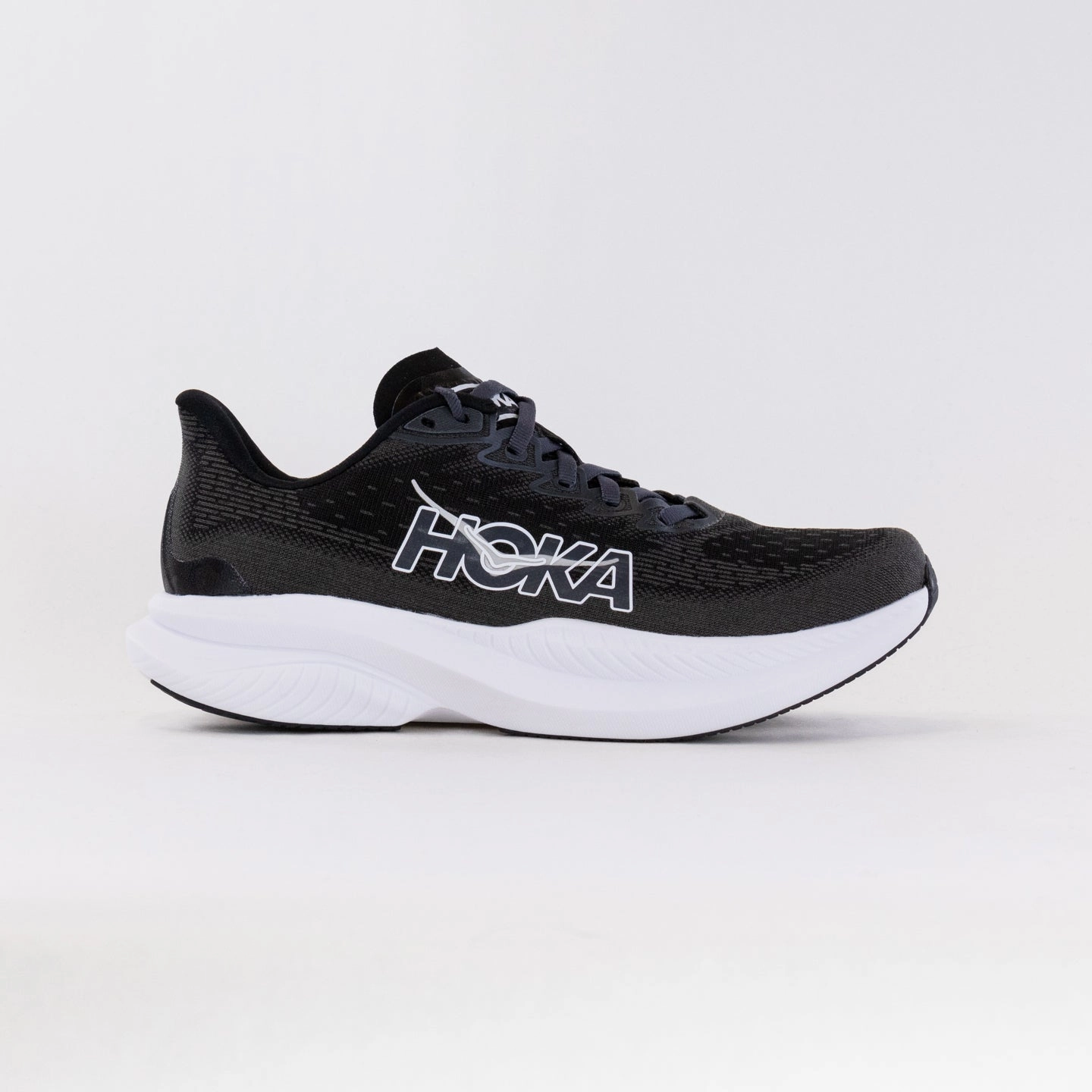 Value for Money 3D Fit Hoka Mach 6 (Men's) - Black/White