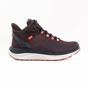 High Traction Urban Commute Rugged Comfort Kizik London AT Mid Waterproof (Men's) - Mole/Whitecap Grey