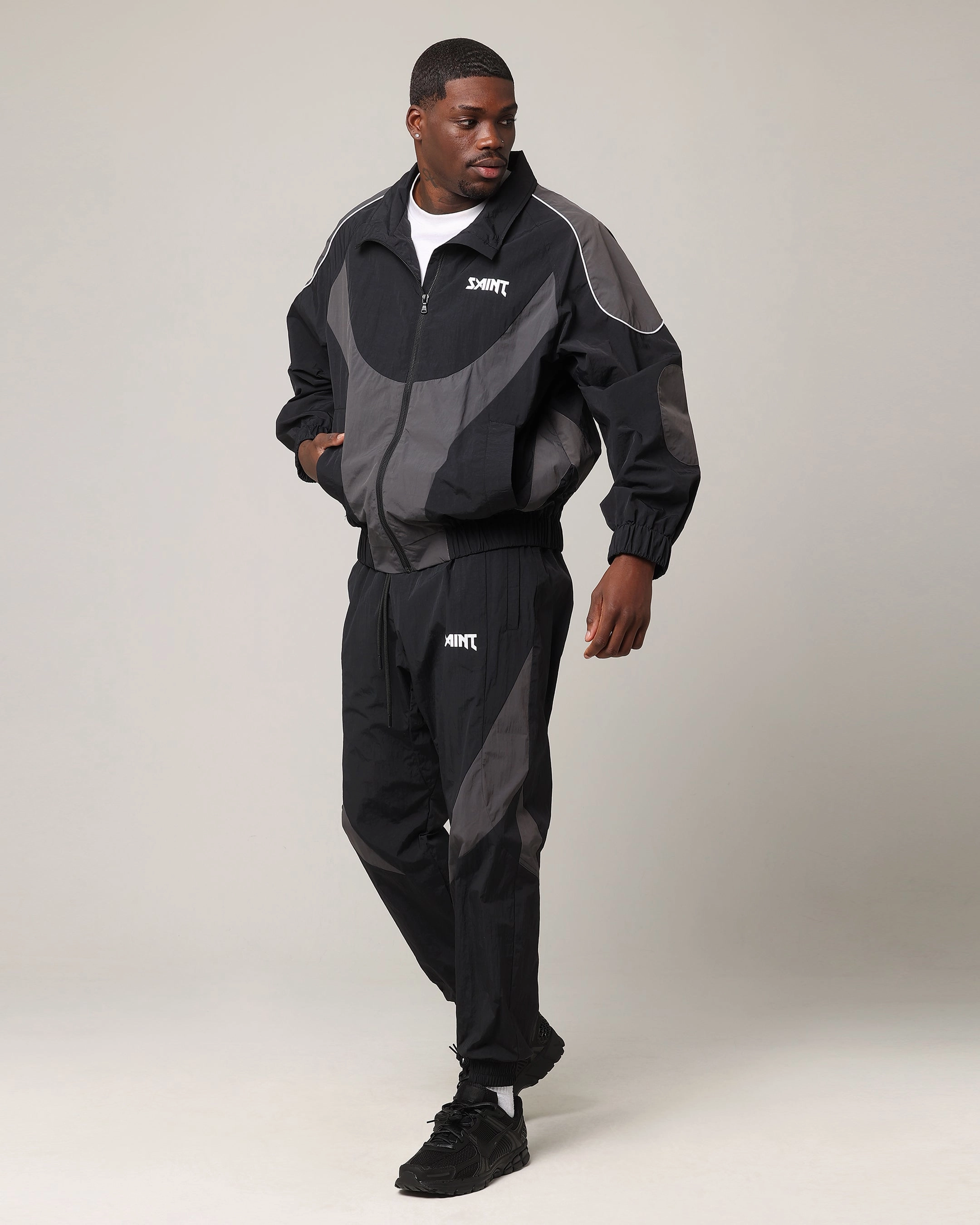 Minimal Fit Boho chic Saint Morta Rage Jogger Black