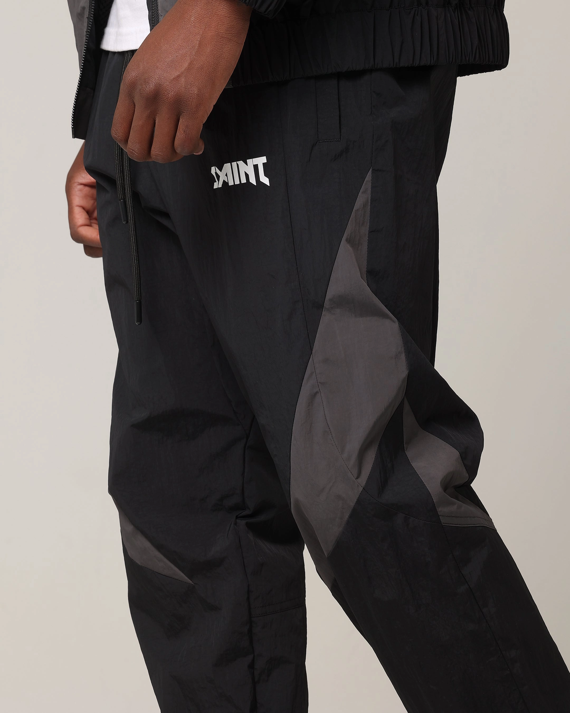 Flexible Fit Sleek Design Saint Morta Rage Jogger Black