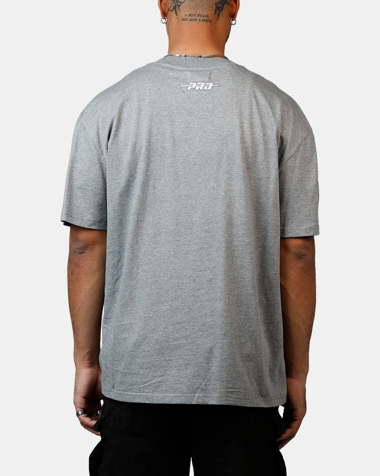 Pro Standard Los Angeles Dodgers Reverse French Terry T-Shirt Grey EasyCareMaterial