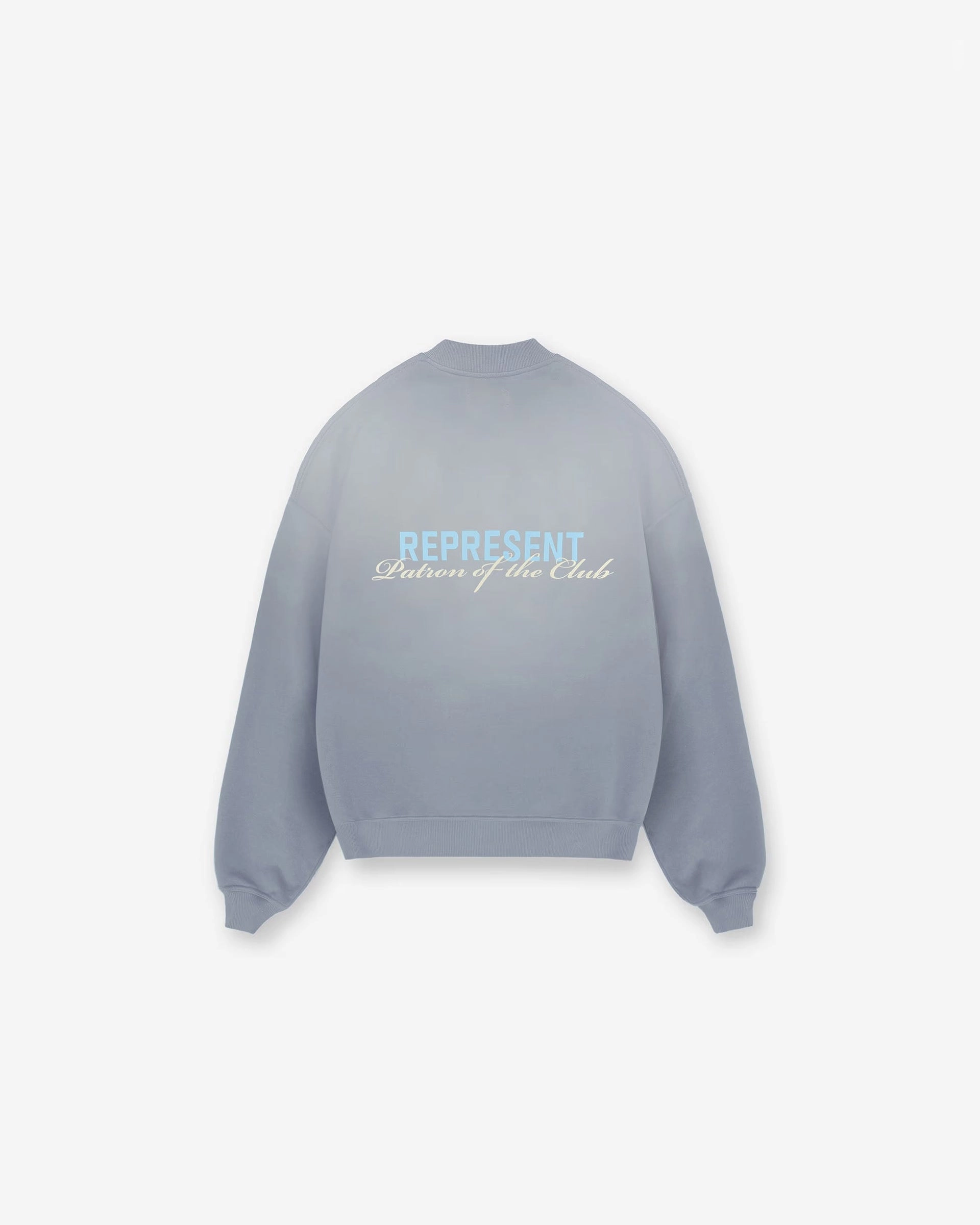 Relaxed casual fit Patron Of The Club Sweater - Washed Grey