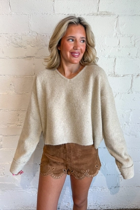 Cold Warmth Everyday V-Neck Sweater