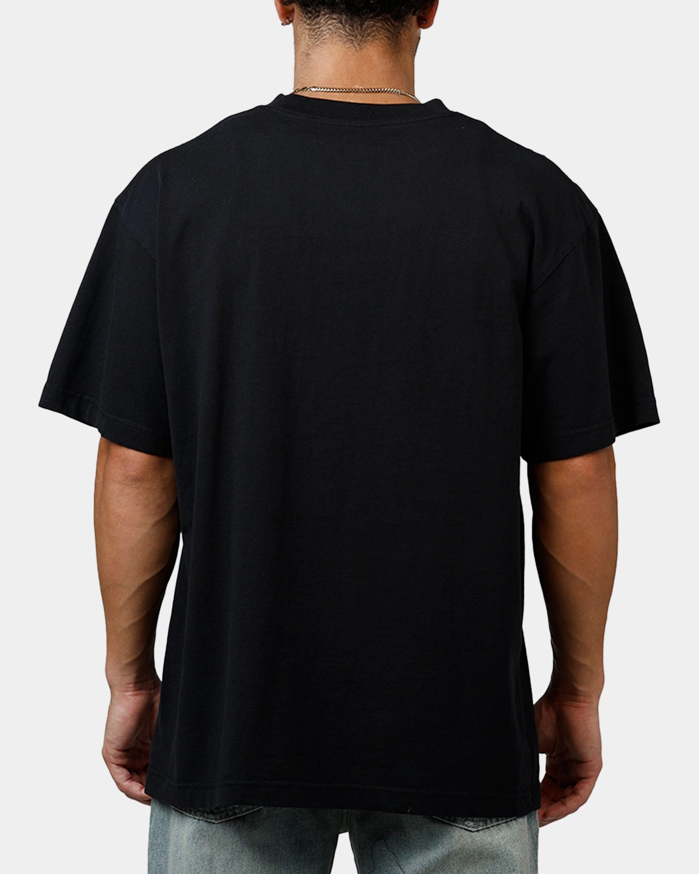 Global Merchandising Oasis Live Forever T-Shirt Black Thermal Regulating Fabric Durable Reinforced Hem