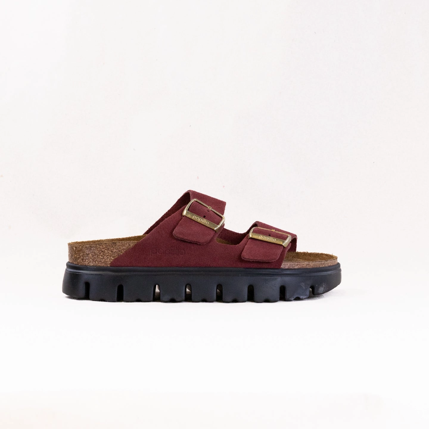Birkenstock-Papillo Arizona Chunky (Women's) - Zinfandel Travel-Friendly Shoes
