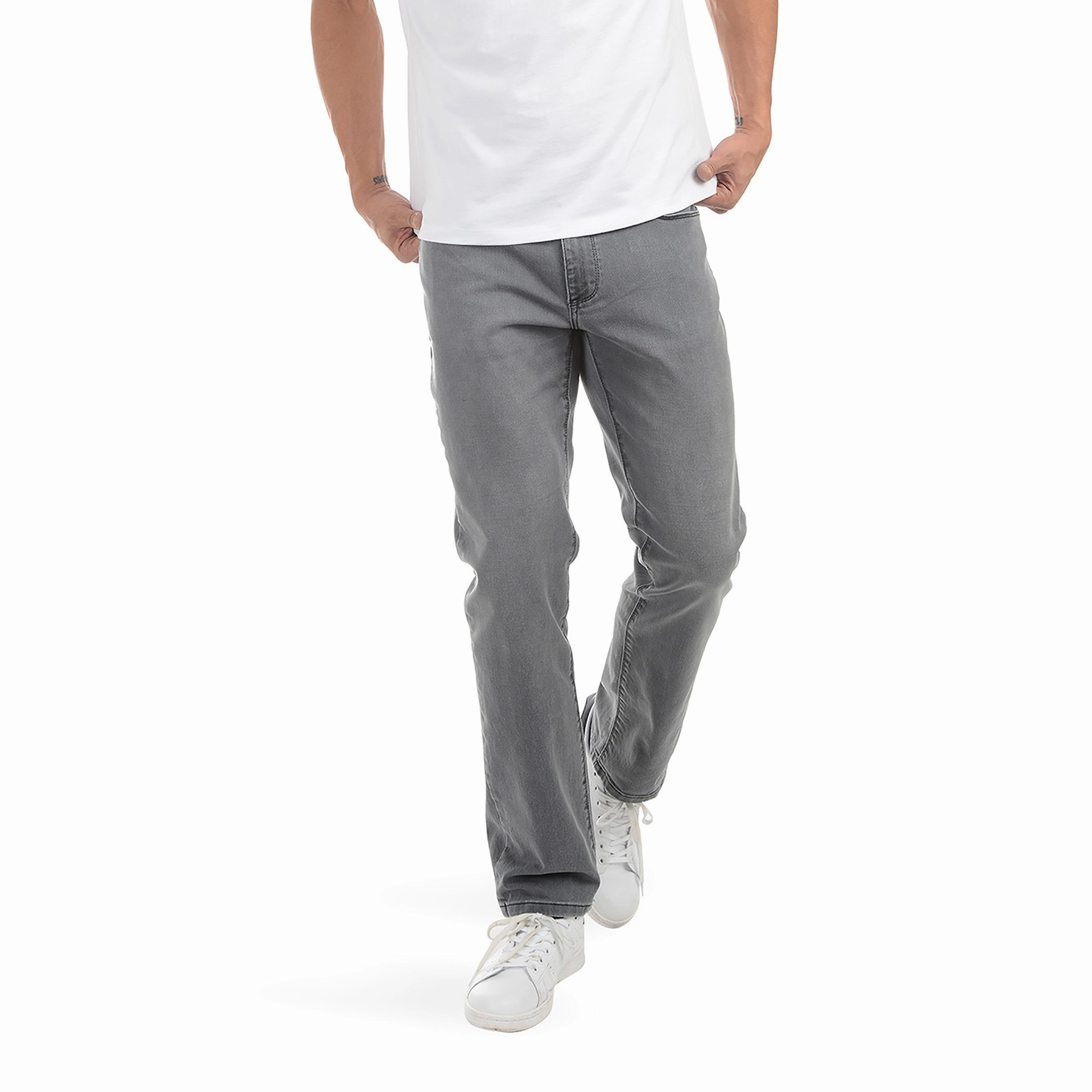 Relaxed Tailoring Straight Stone Jeans