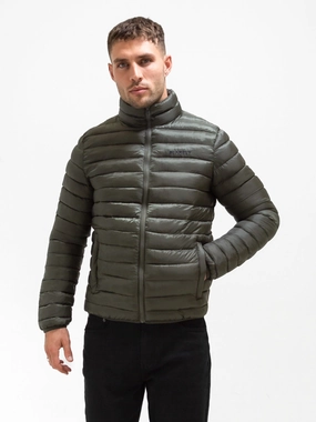 PerimeterStructuralBoning Lucas Lightweight Puffer Jacket - Dark Green