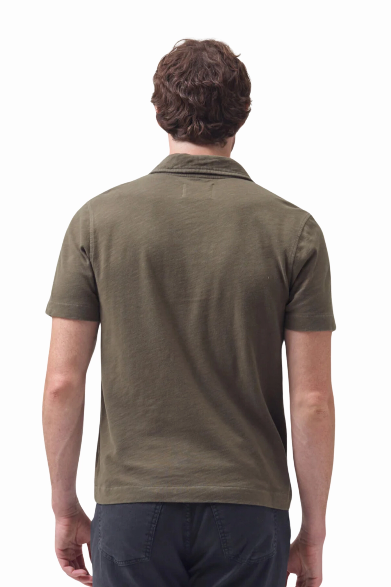 Malachi Slub Polo in Seawater Unisex wear