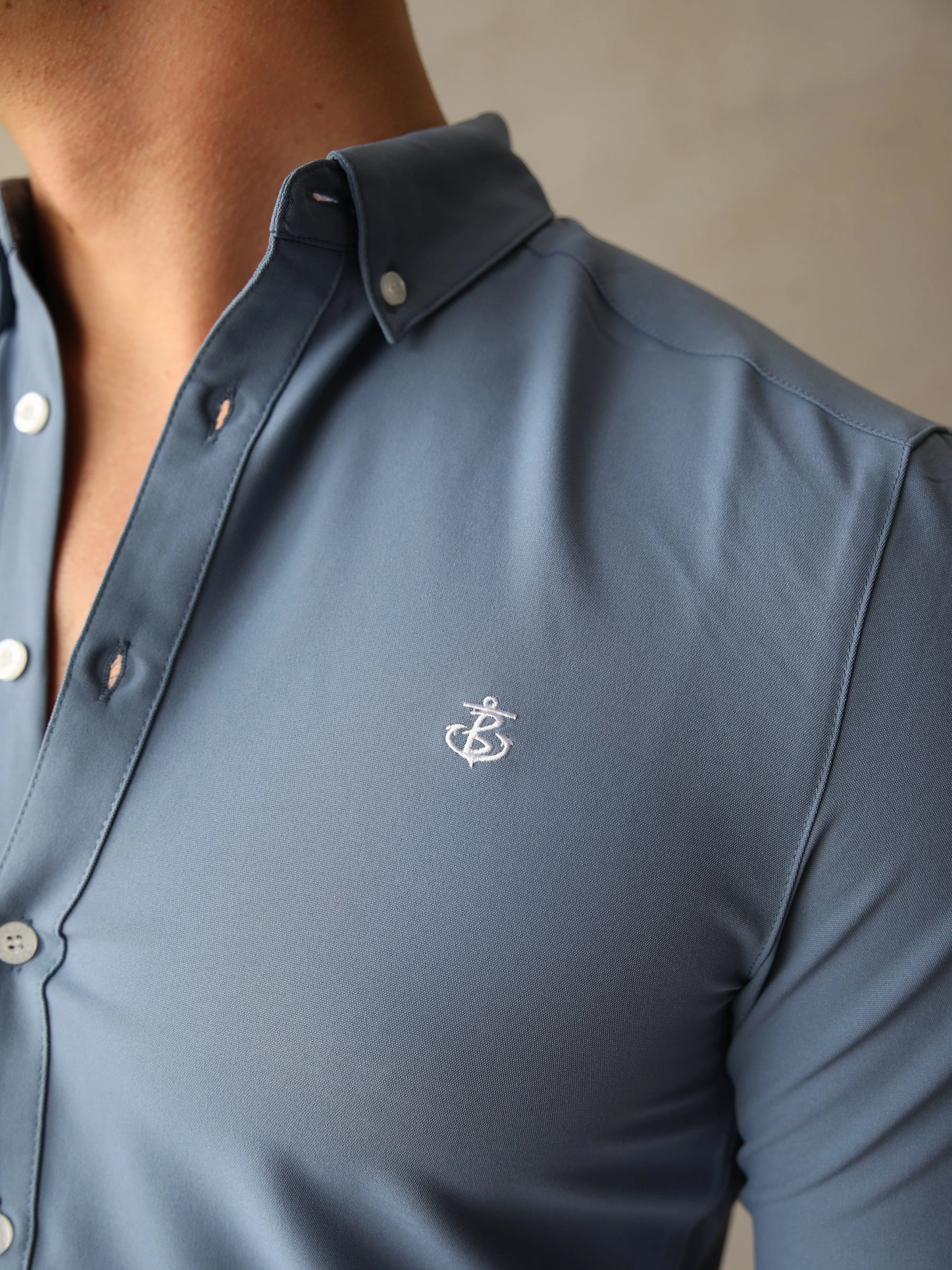 Manarola Shirt - Blue Classy Detail