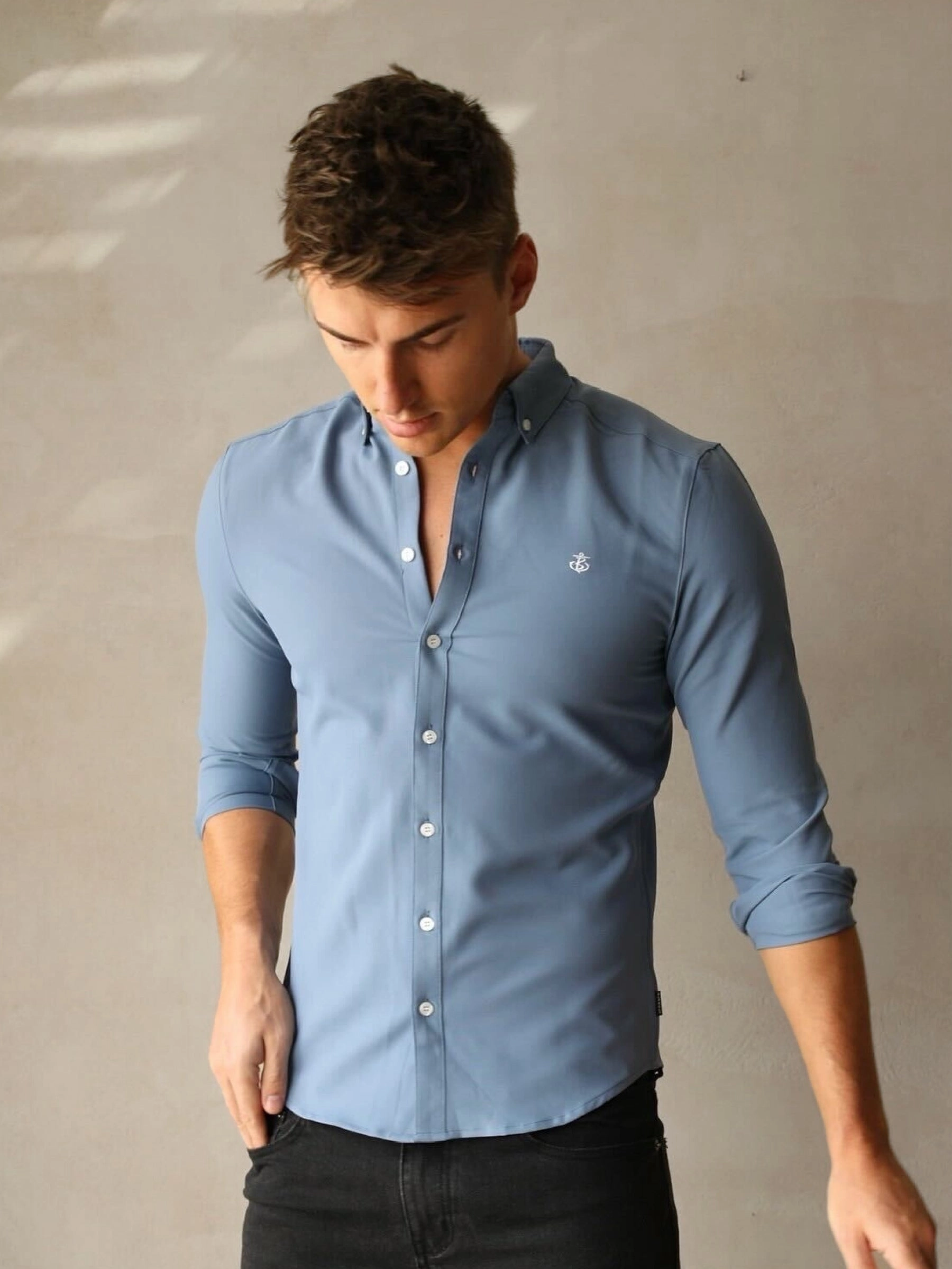 Manarola Shirt - Blue Everyday Comfort