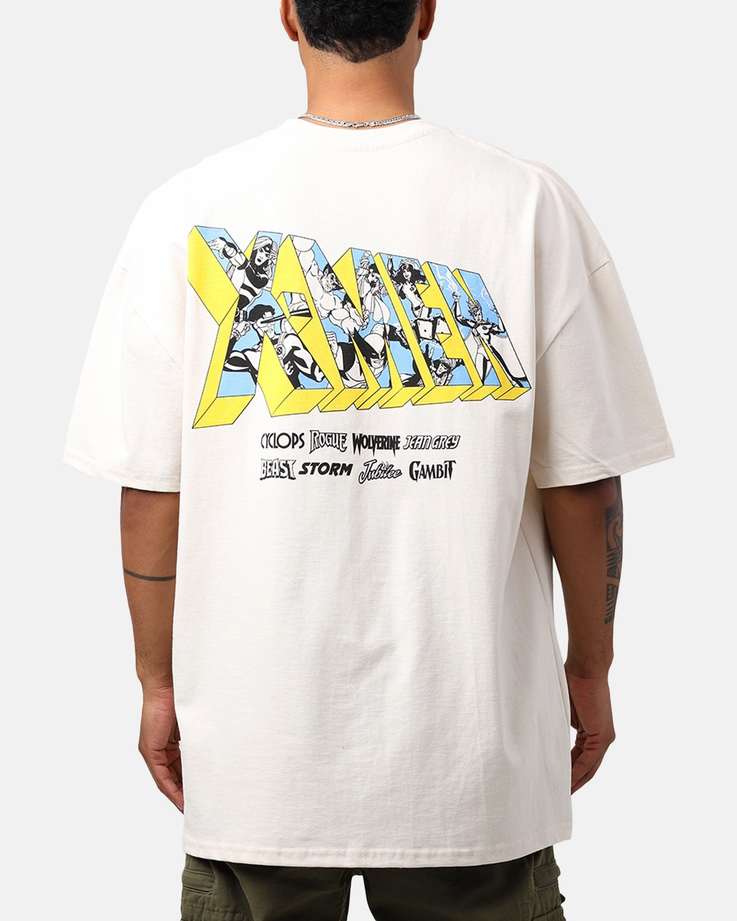 Marvel X-Men The Blackbird Heavyweight T-Shirt Off White LightweightLayeringSystem