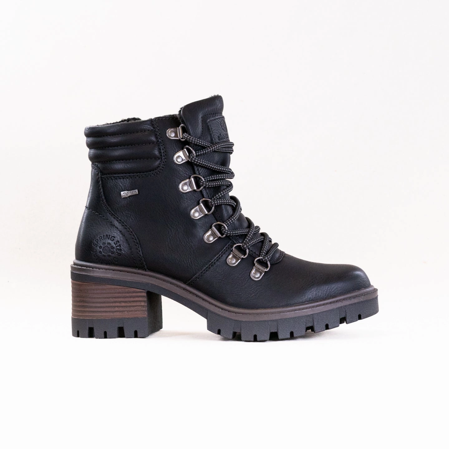 Spring Step Rockies Boot (Women's) - Black Durable Layer Premium Quality