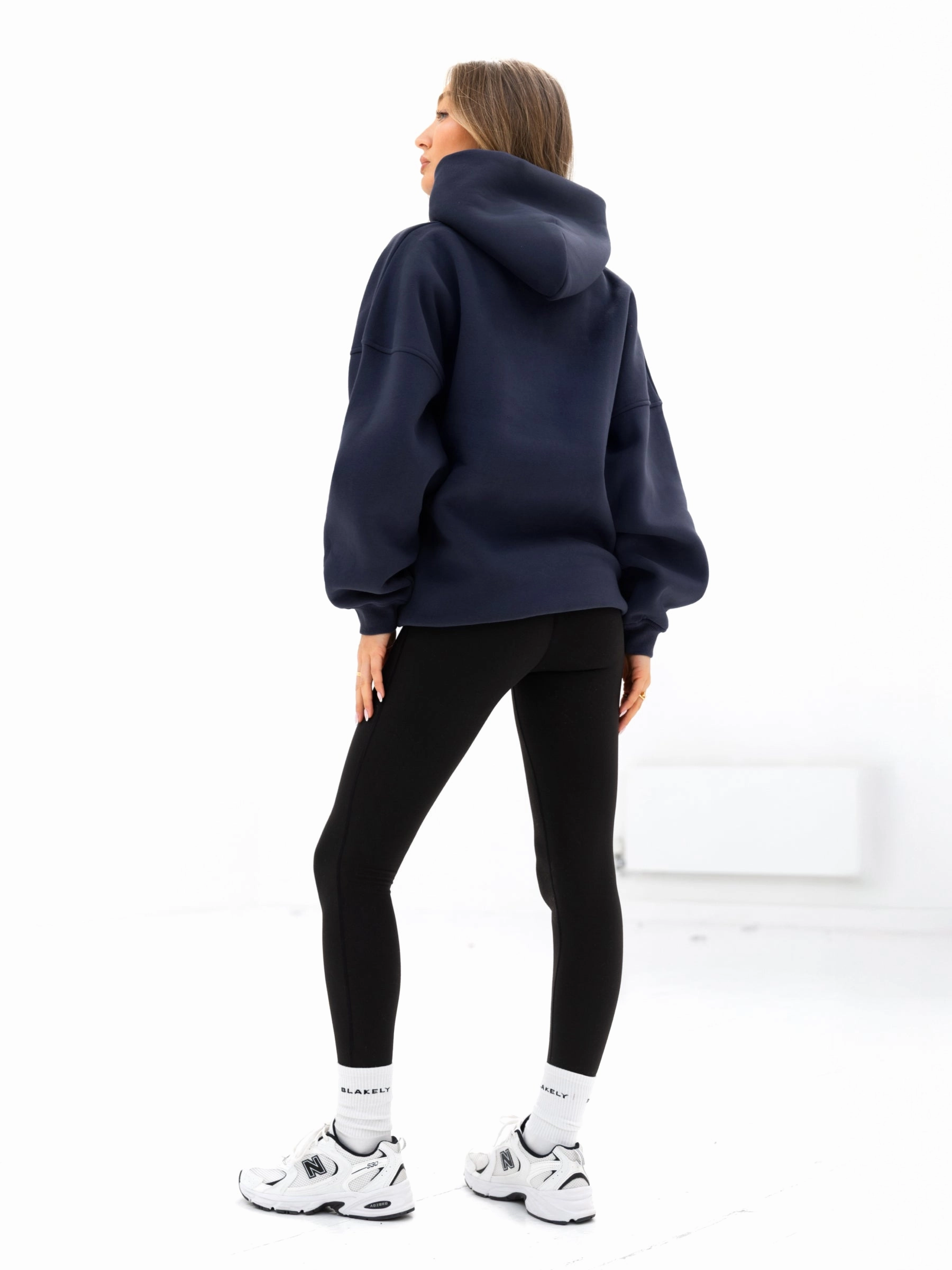 Melrose Oversized Hoodie - True Navy Western Style