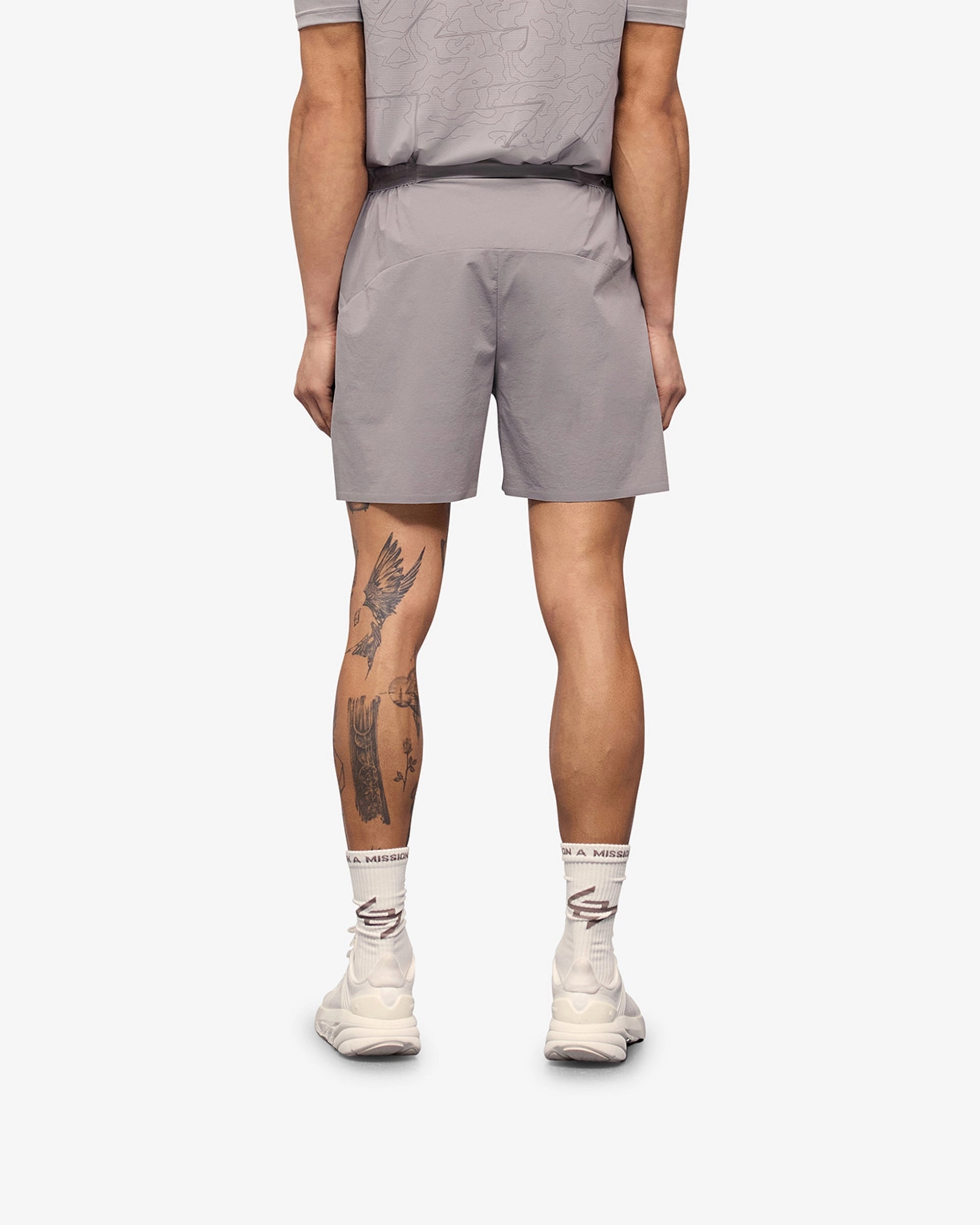 No Cling 247 Training Shorts - Titanium