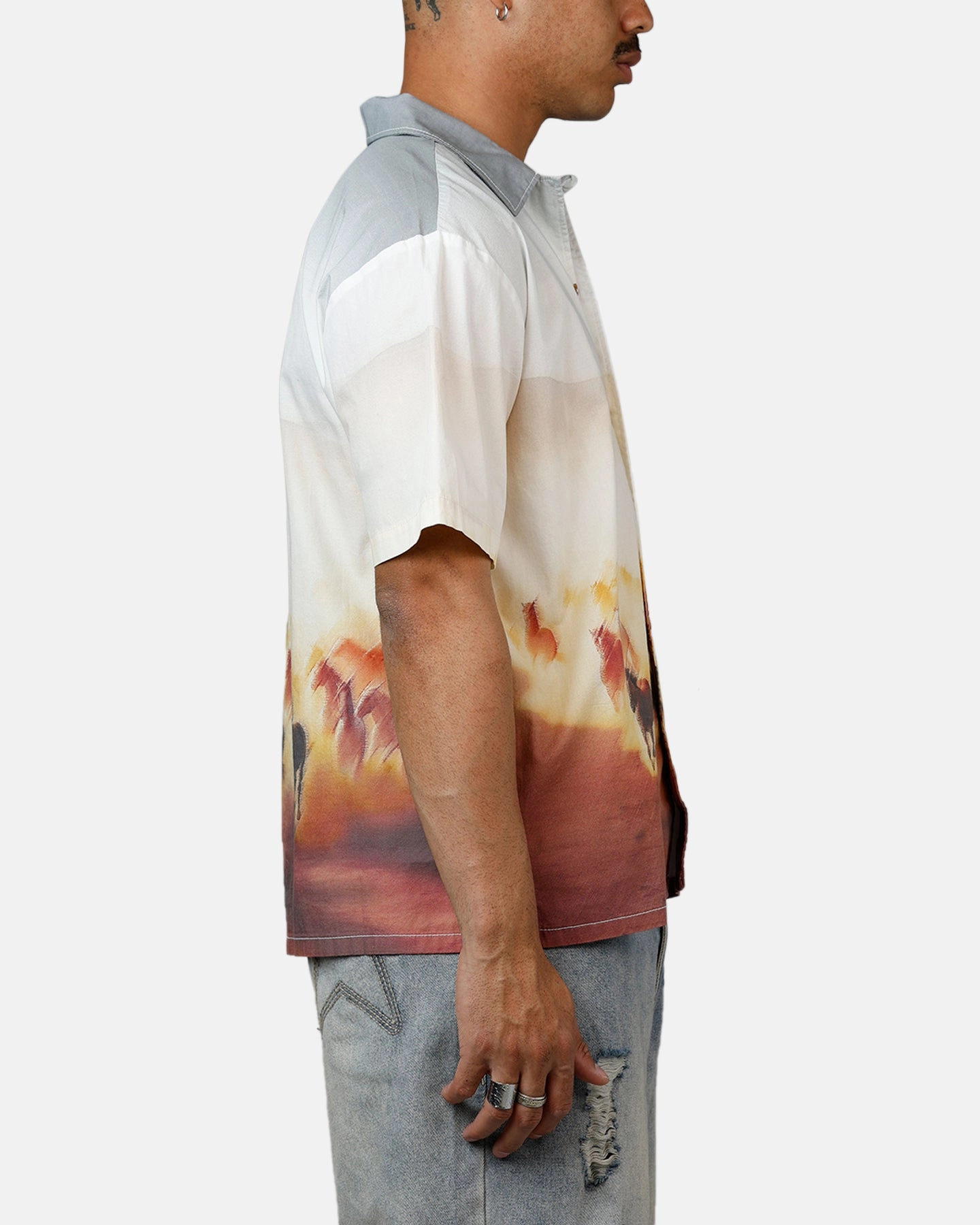 Dickies Running Wild Shirt Multi Layered Hem Reinforcement Quick Dry Feature