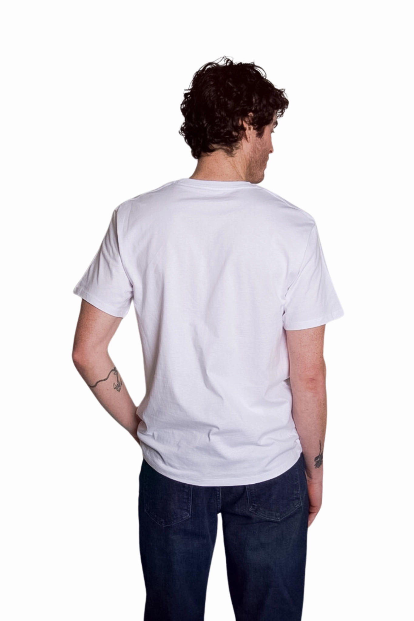 Miller Standard Tee in White Comfortable apparel