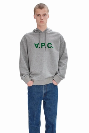 Milo Hoodie in Light Grey Core Relaxed