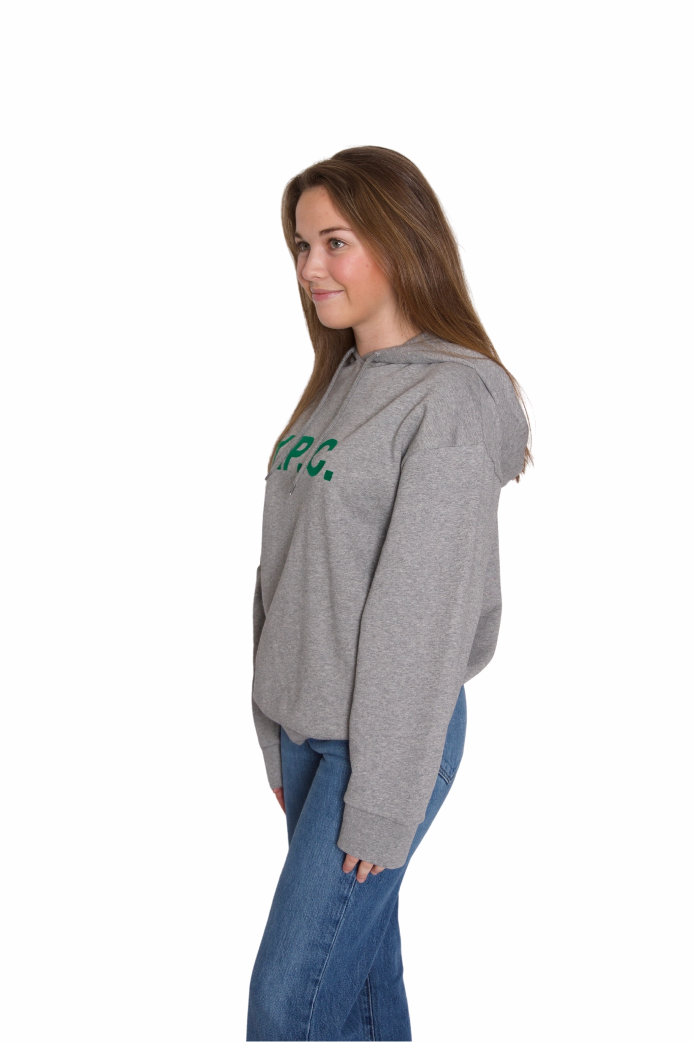 Beach Style Milo Hoodie in Light Grey