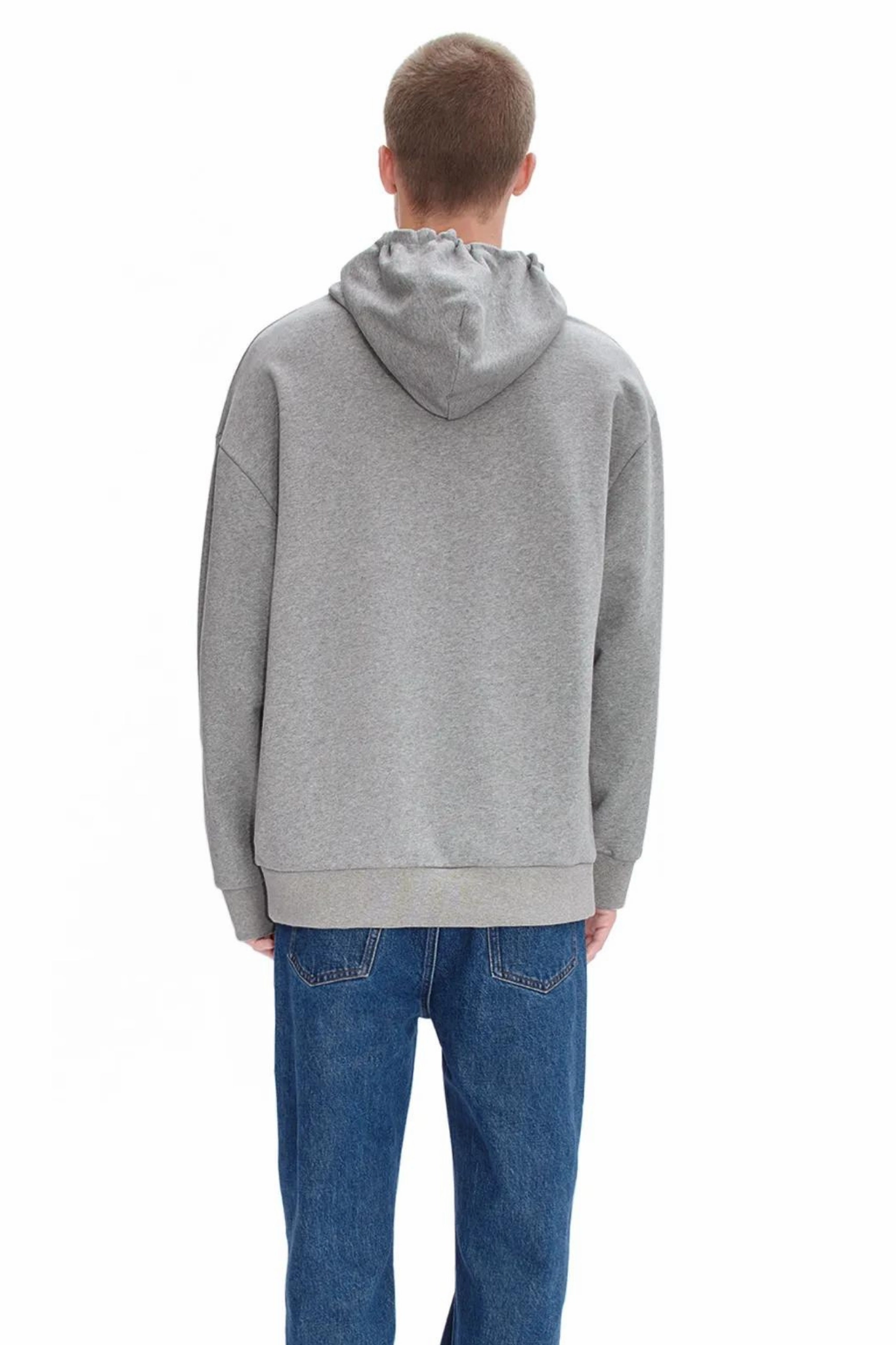 Milo Hoodie in Light Grey Outdoor Hoodie Weekend Relaxed