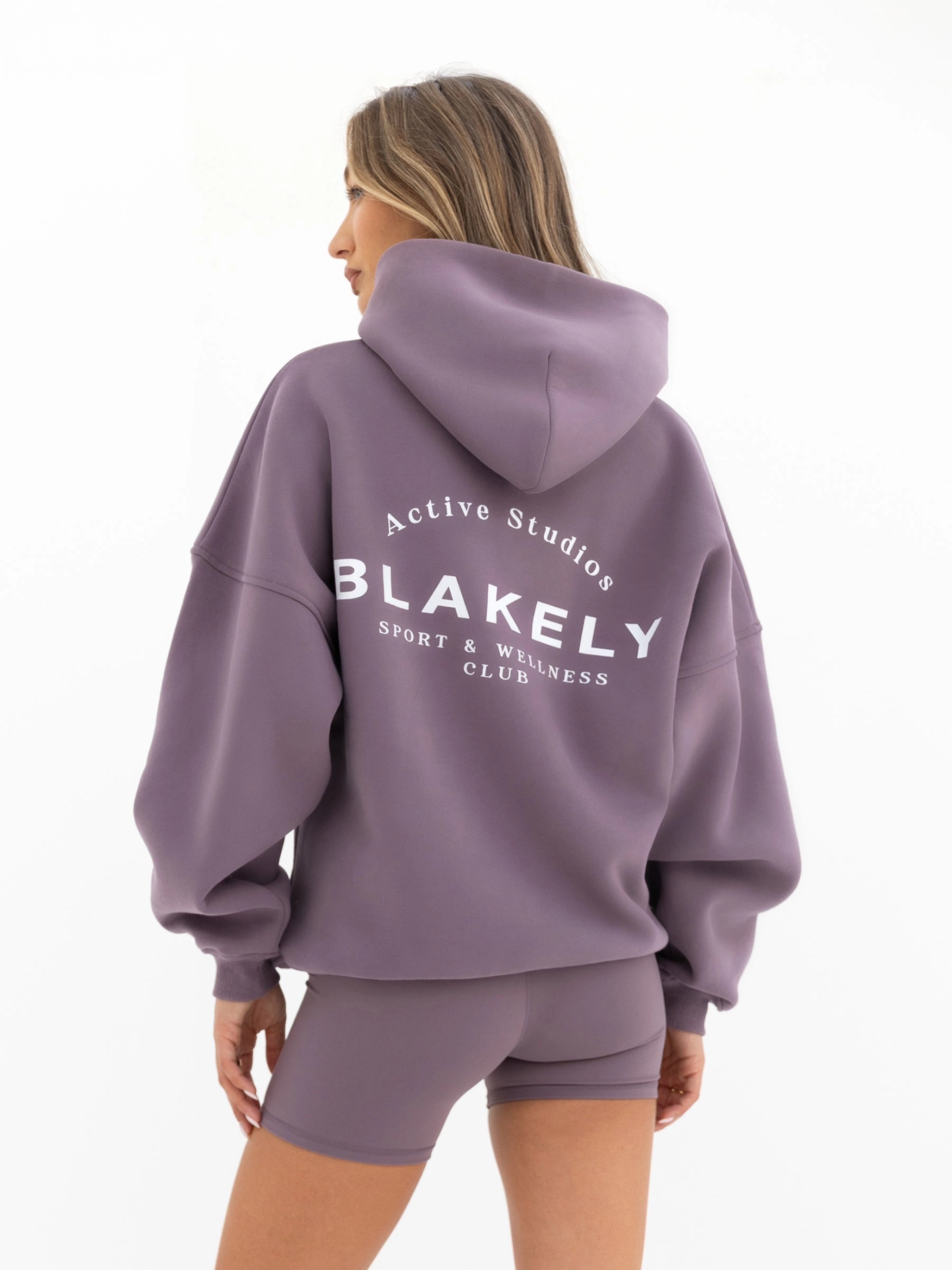 Active Studios Oversized Hoodie - Grape Mass market appeal Winter Night