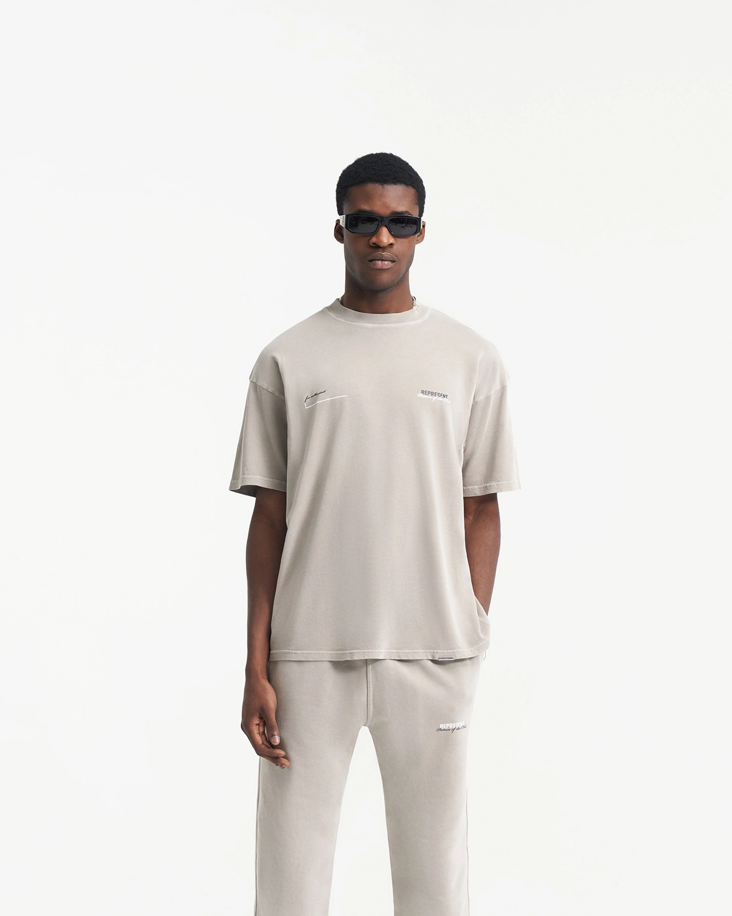 cyber monday Patron Of The Club T-Shirt - Mudstone