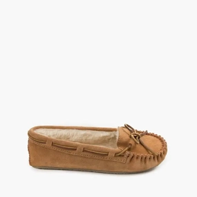 Minnetonka Cally Wide (Women's) - Cinnamon Resilient Midsole Comfy Motion