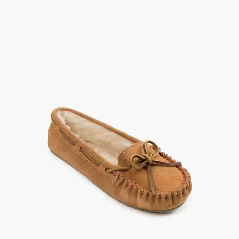 Easy Glide Slip Minnetonka Cally (Women's) - Cinnamon