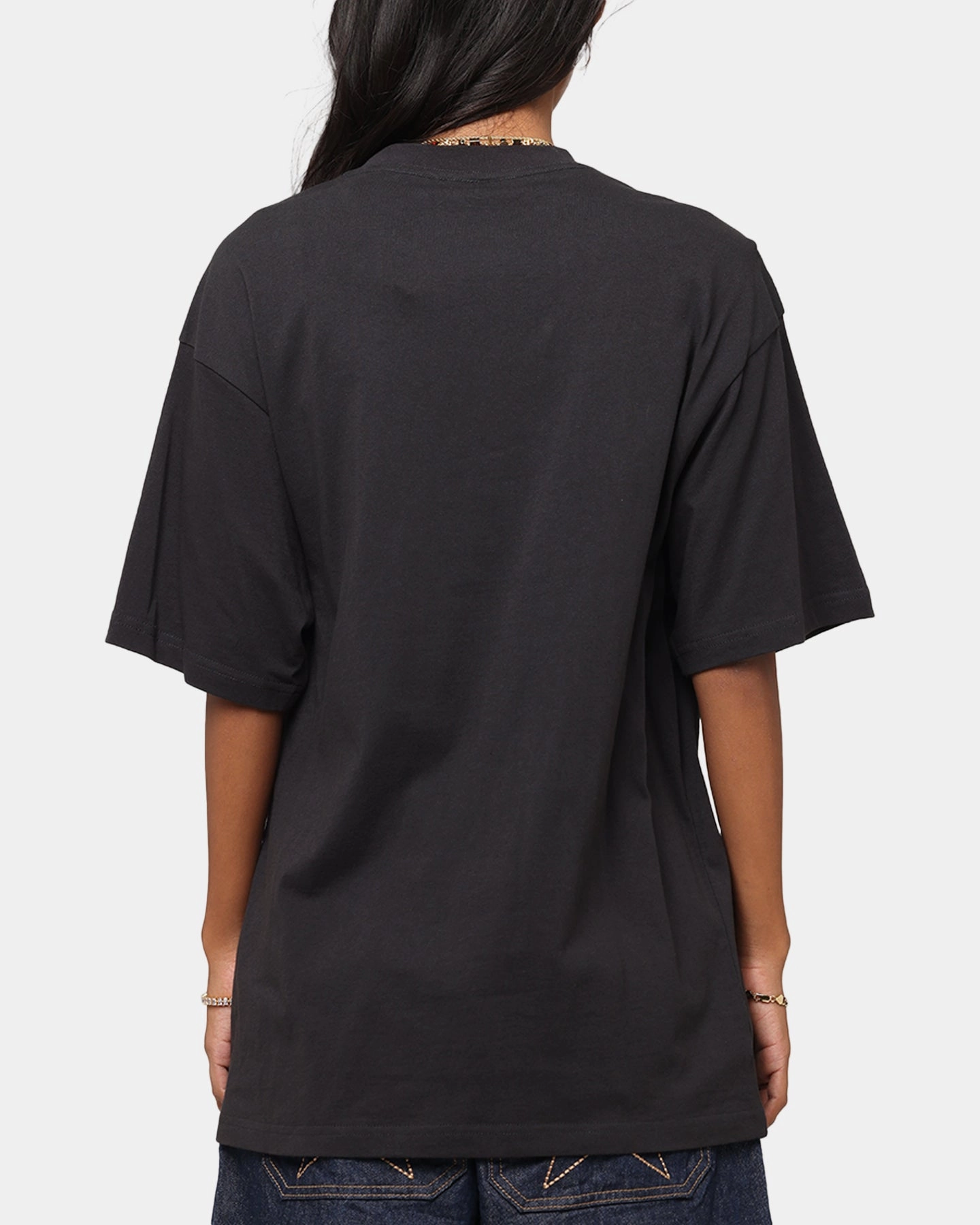 Curved Hemline Mitchell & Ness Boston Celtics Shaquille O'Neal Dunk 'Luck of the Irish' T-Shirt Faded Black