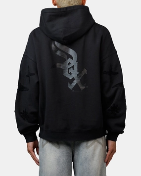 Hypoallergenic Textile Mitchell & Ness Chicago White Sox 'Starburst' Hoodie Faded Black