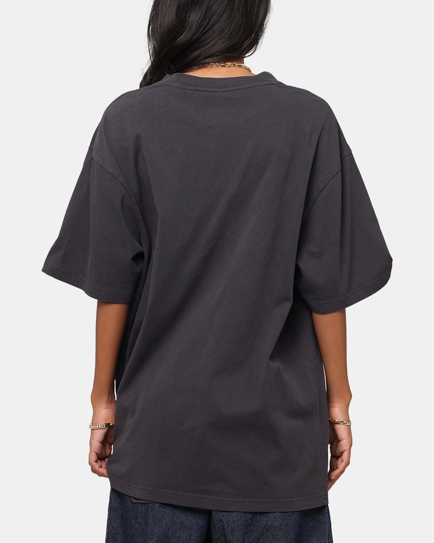 Mitchell & Ness Kansas City Chiefs Arch T-Shirt Faded Black Cozy Sweatshirt