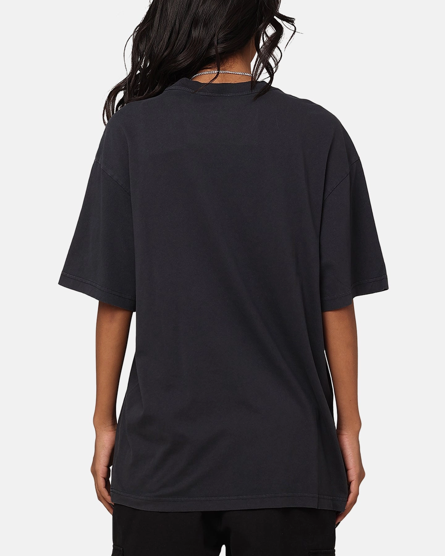 Fashion Blouse TaglessLabel Mitchell & Ness Los Angeles Lakers Brush Off 2.0 T-Shirt Faded Black