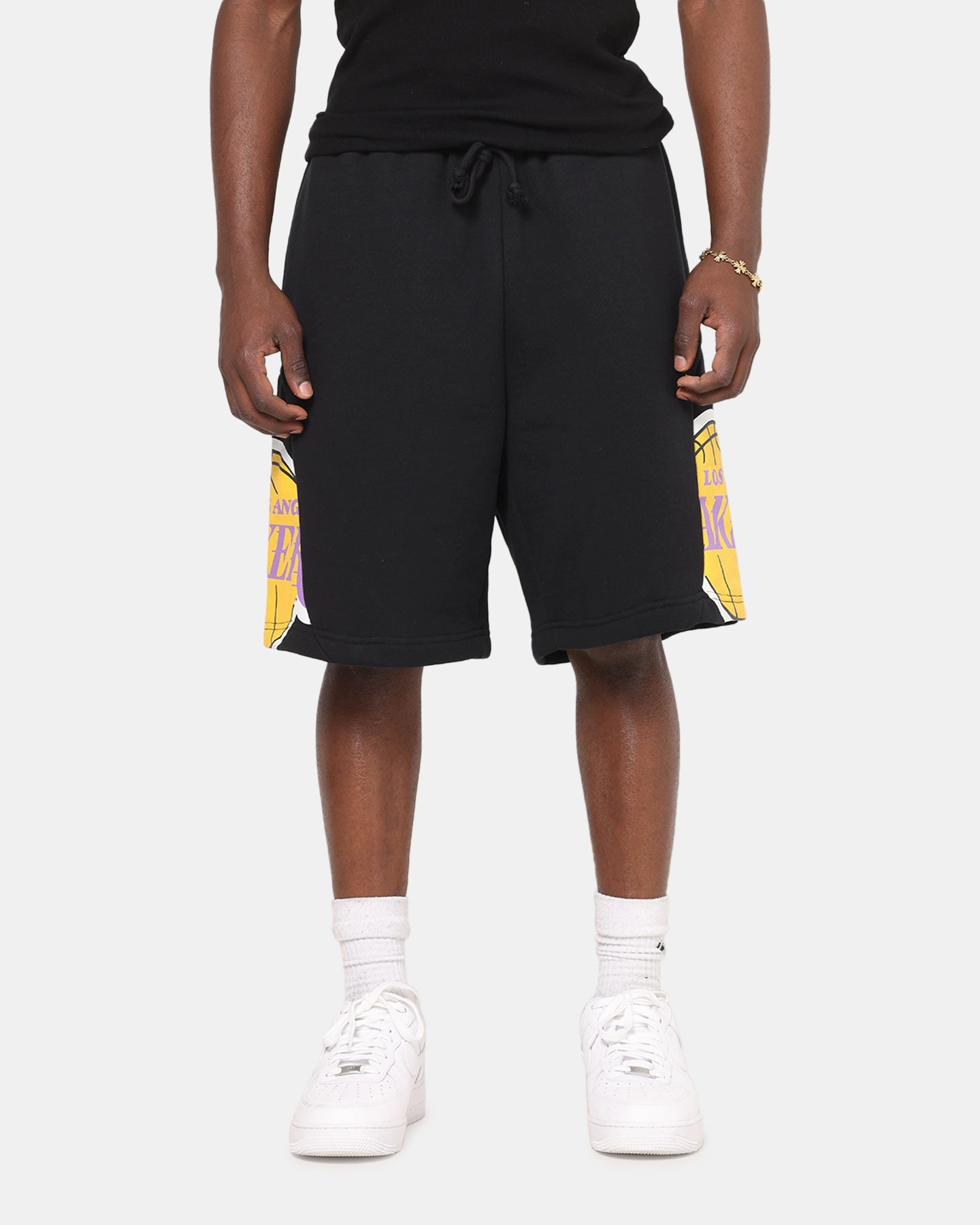 TemperatureRegulation Mitchell & Ness Los Angeles Lakers C&S Shorts Official Team Color