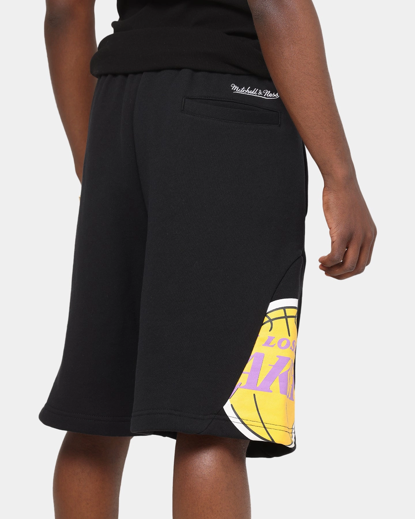 Mitchell & Ness Los Angeles Lakers C&S Shorts Official Team Color AdjustableTabs