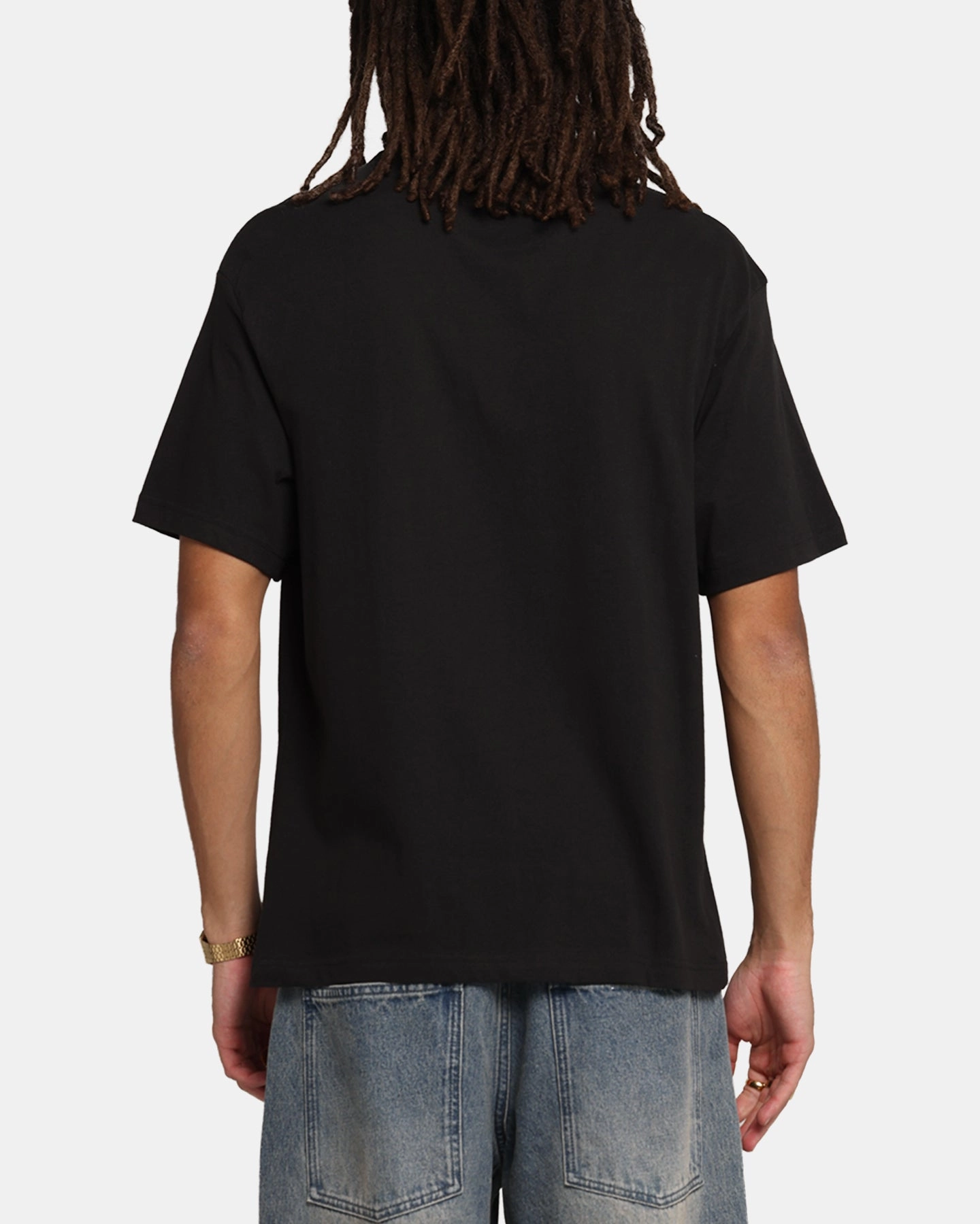 Midweight Texture Retro design Mitchell & Ness Los Angeles Lakers Dennis Rodman Xray Glow T-Shirt Black