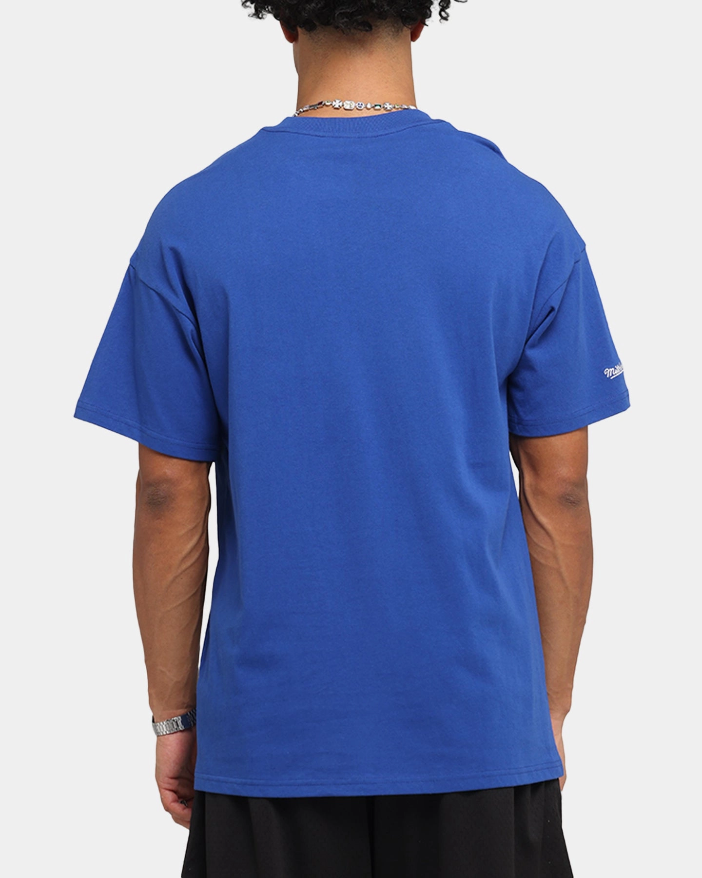 Mitchell & Ness New York Knicks The Garden T-Shirt Blue Cooling Technology