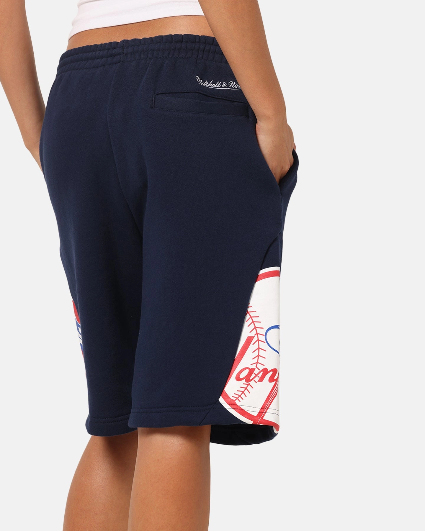 Comfy Style Mitchell & Ness New York Yankees C&S Shorts Navy