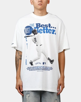 Mitchell & Ness New York Yankees Derek Jeter Got Better T-Shirt Vintage White Thermochromic Color Shift Tech