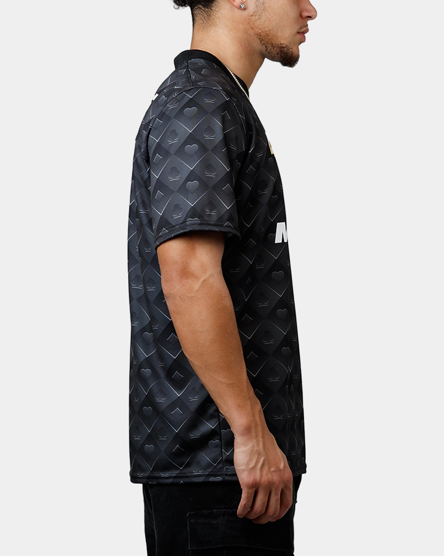 HypoallergenicMaterial SoftTouchFinish Mitchell & Ness X Mclaren 'Vegas Grad Prix 2024' Lando Norris Soccer Jersey Black