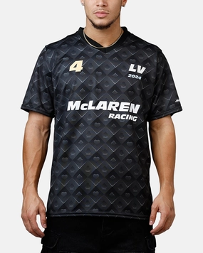 Mitchell & Ness X Mclaren 'Vegas Grad Prix 2024' Lando Norris Soccer Jersey Black Stylish Tank