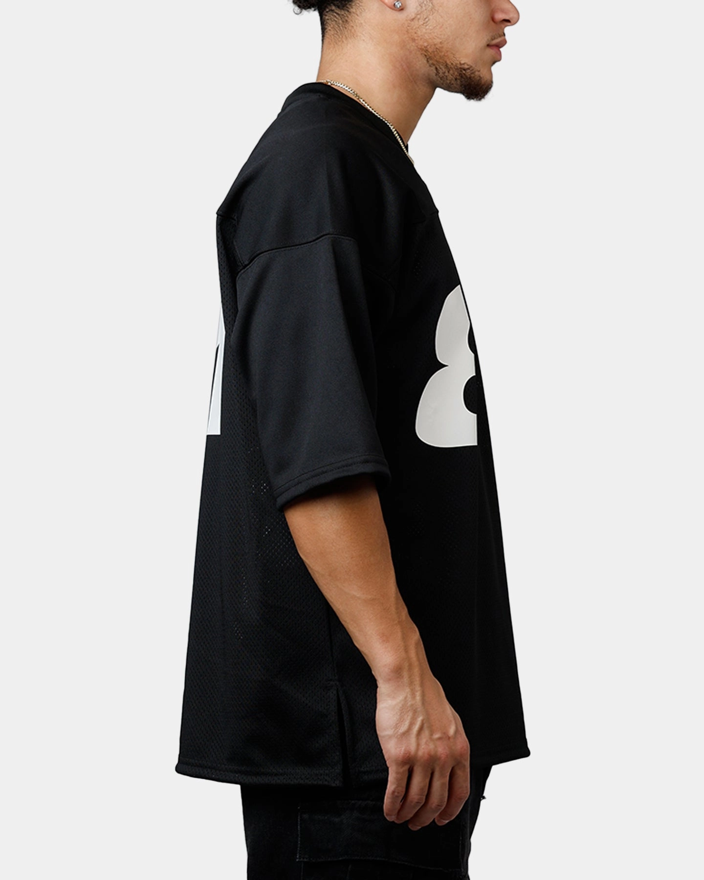 Mitchell & Ness X Mclaren 'Vegas Grad Prix 2024' Oscar Piastri Mesh Jersey Black UltraSoftLining