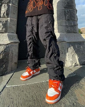 MNML Bungee Cord Pants Black/Black Mesh Lined OdorResistantFinish