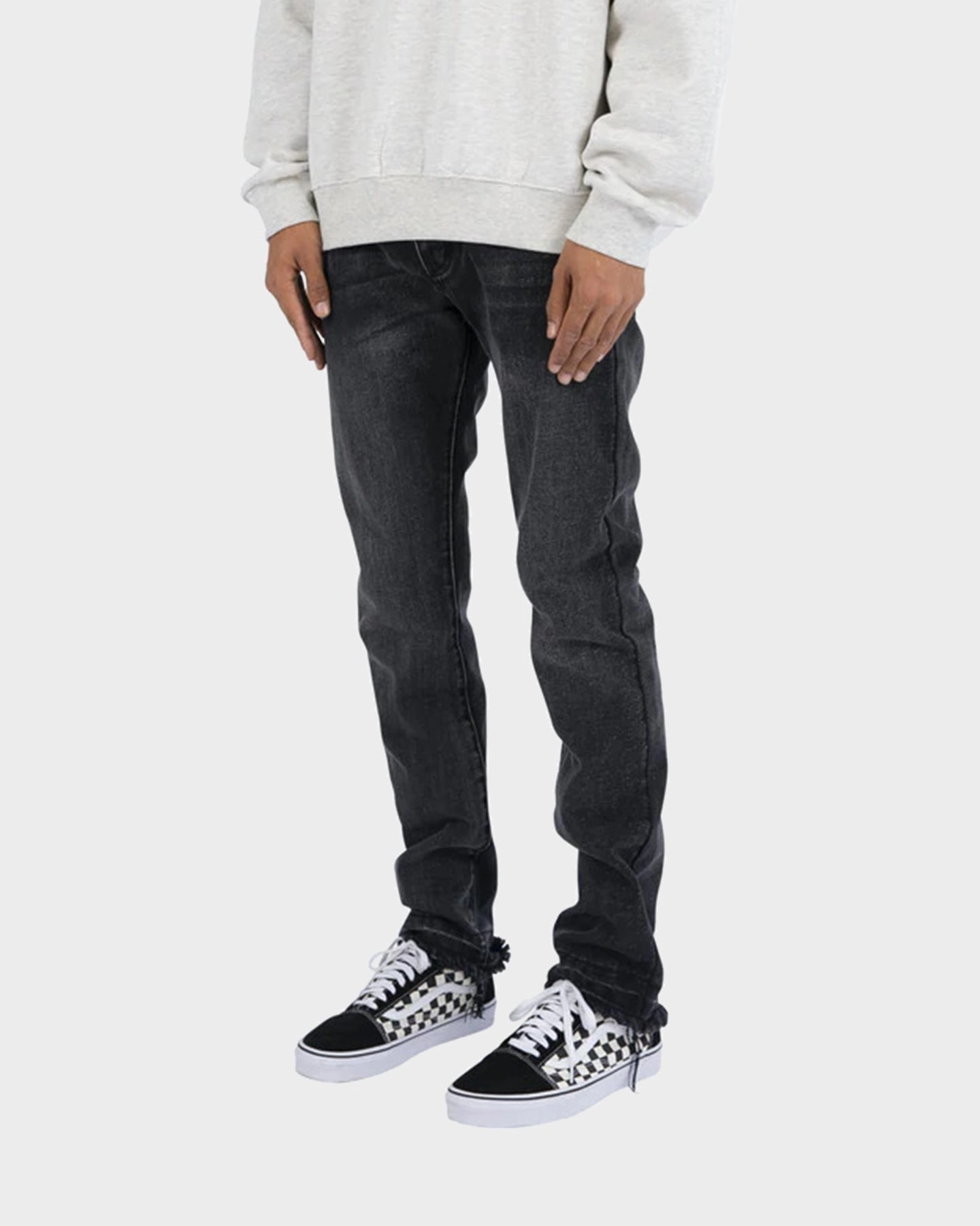 MNML D212 Denim Jeans Black AbrasionResistantFabric