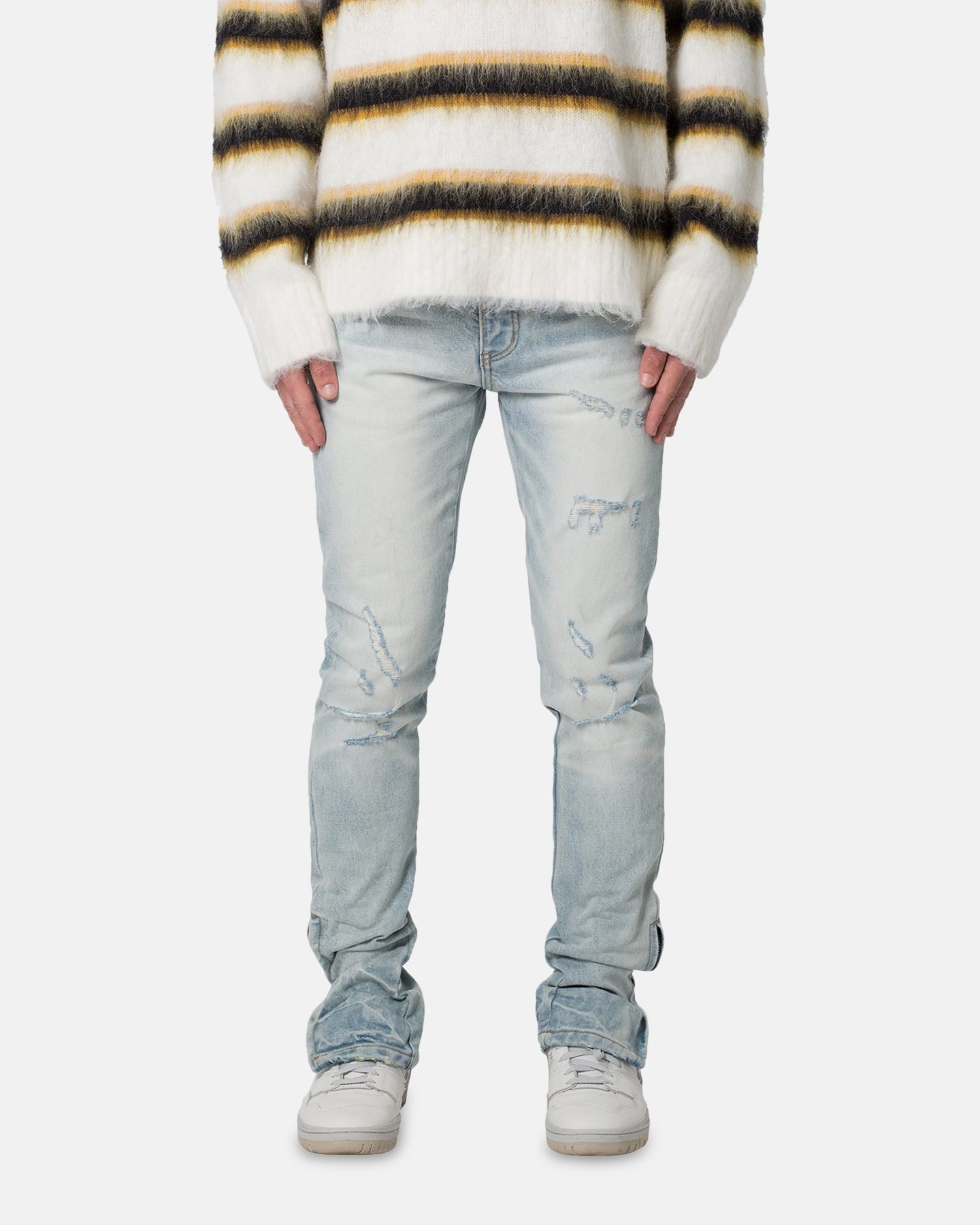 Anti Bacterial Treatment Comfort Fit MNML M538 Slim Denim Jeans Blue