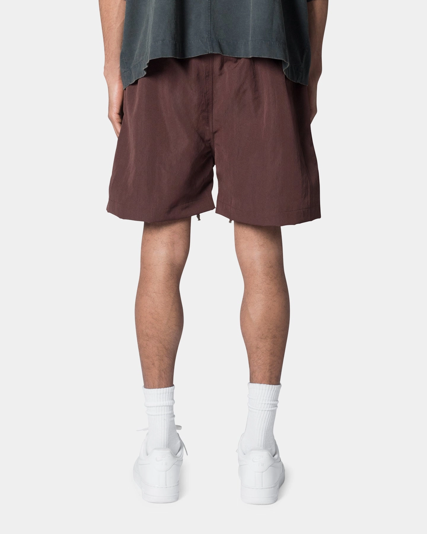 MNML Mud Shorts Brown HighRiseWaist All-Purpose Wear