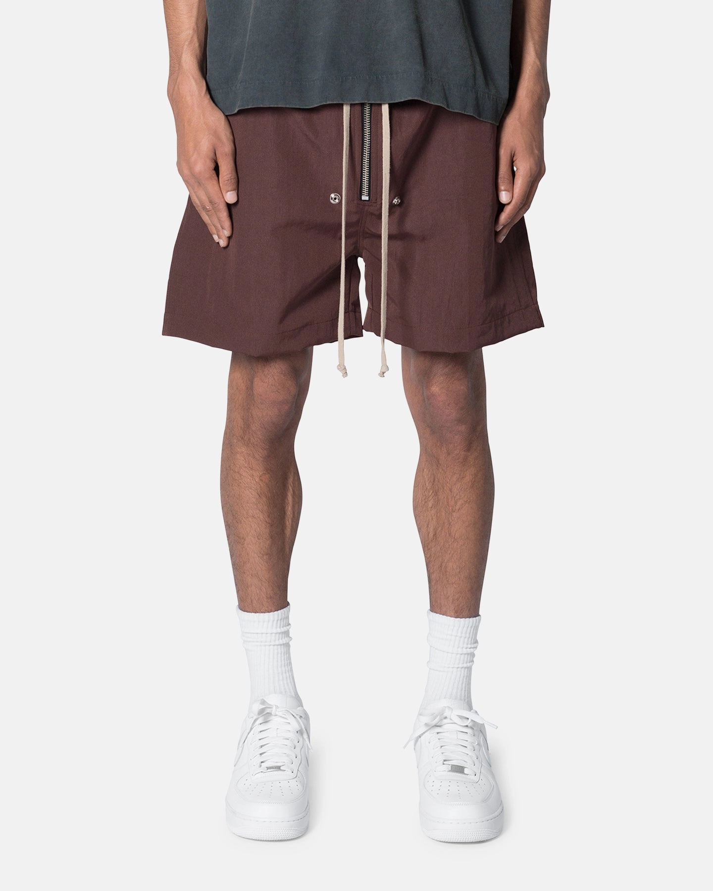 MNML Mud Shorts Brown Shape Flex All Day Comfort Fit
