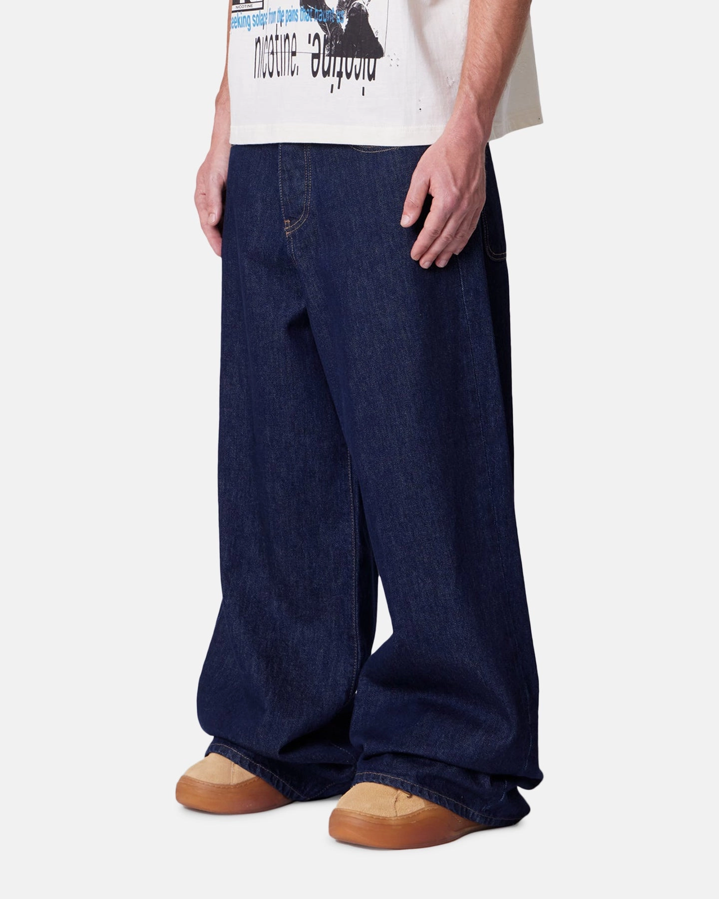 Perfect Layer MNML Rave Raw Jeans Rinse Indigo