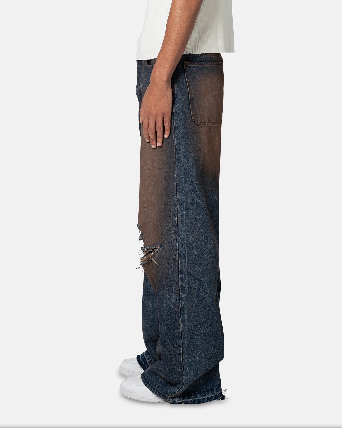 MNML Rave Washed Jeans Relaxed Design Wear