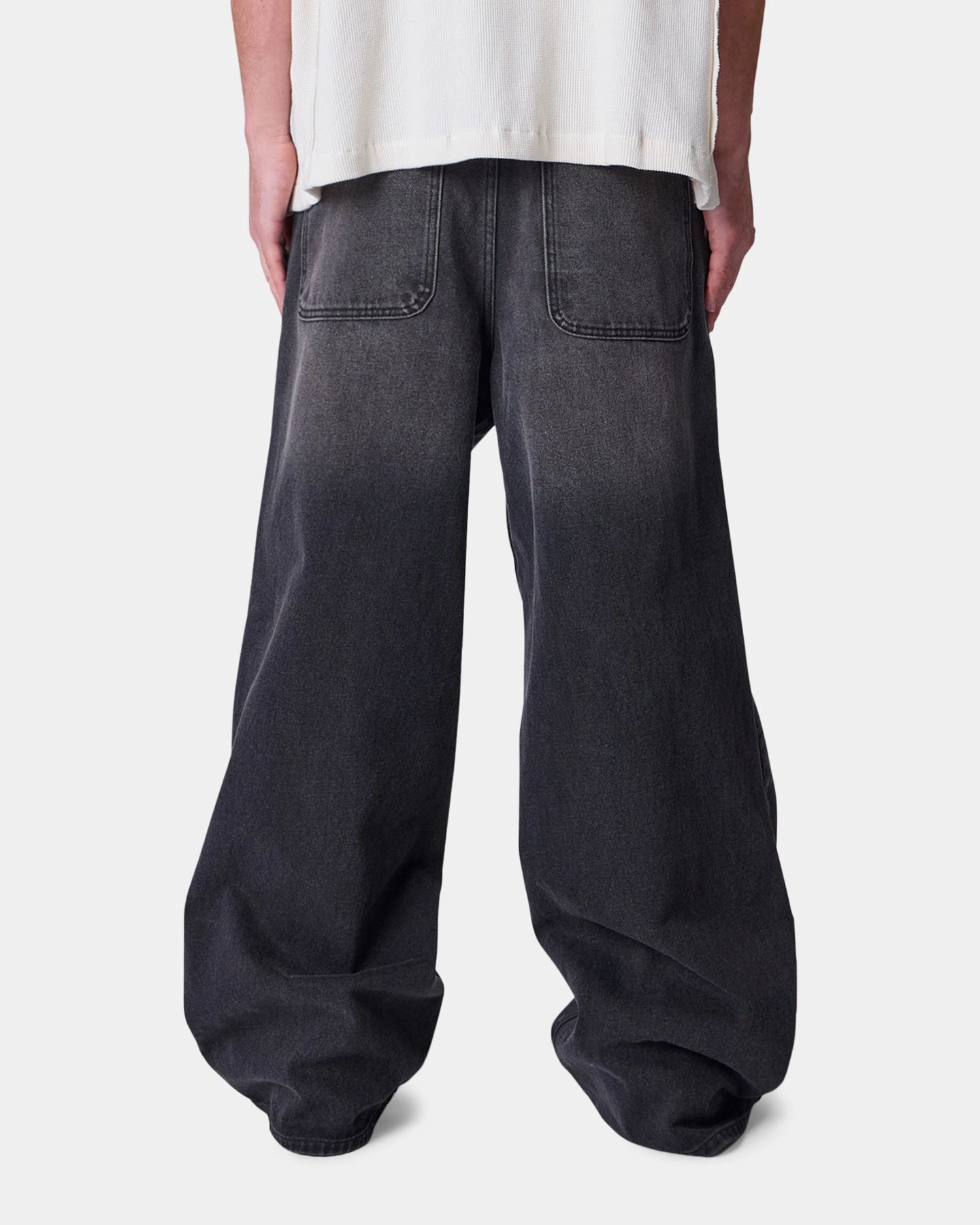 All Day Comfort FourWayStretch MNML Rave Washed Jeans Vintage Black