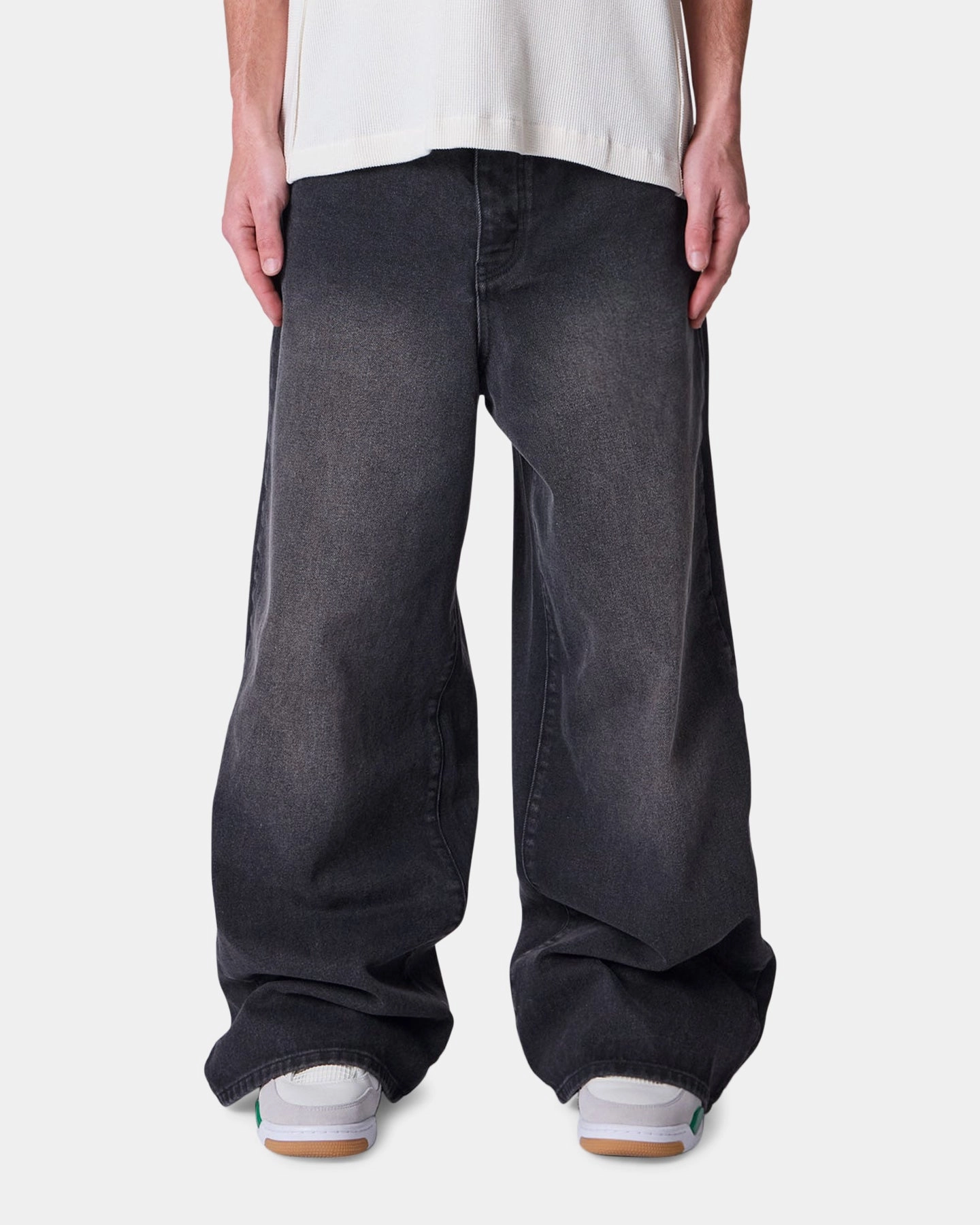 MNML Rave Washed Jeans Vintage Black Ultra Stretch Easy Movement